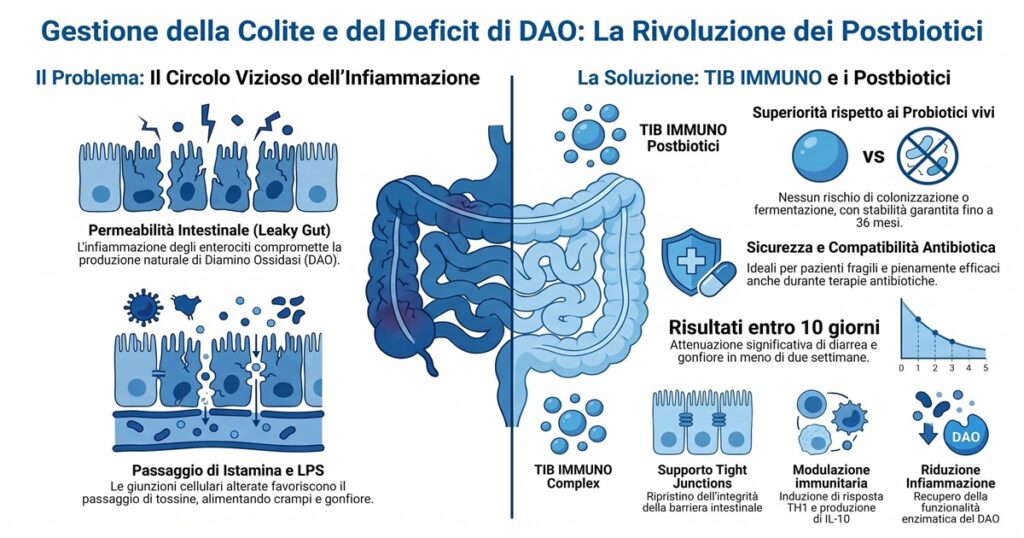 INFOGRAFICA GESTIONE COLITE E DEFICIT DI DAO